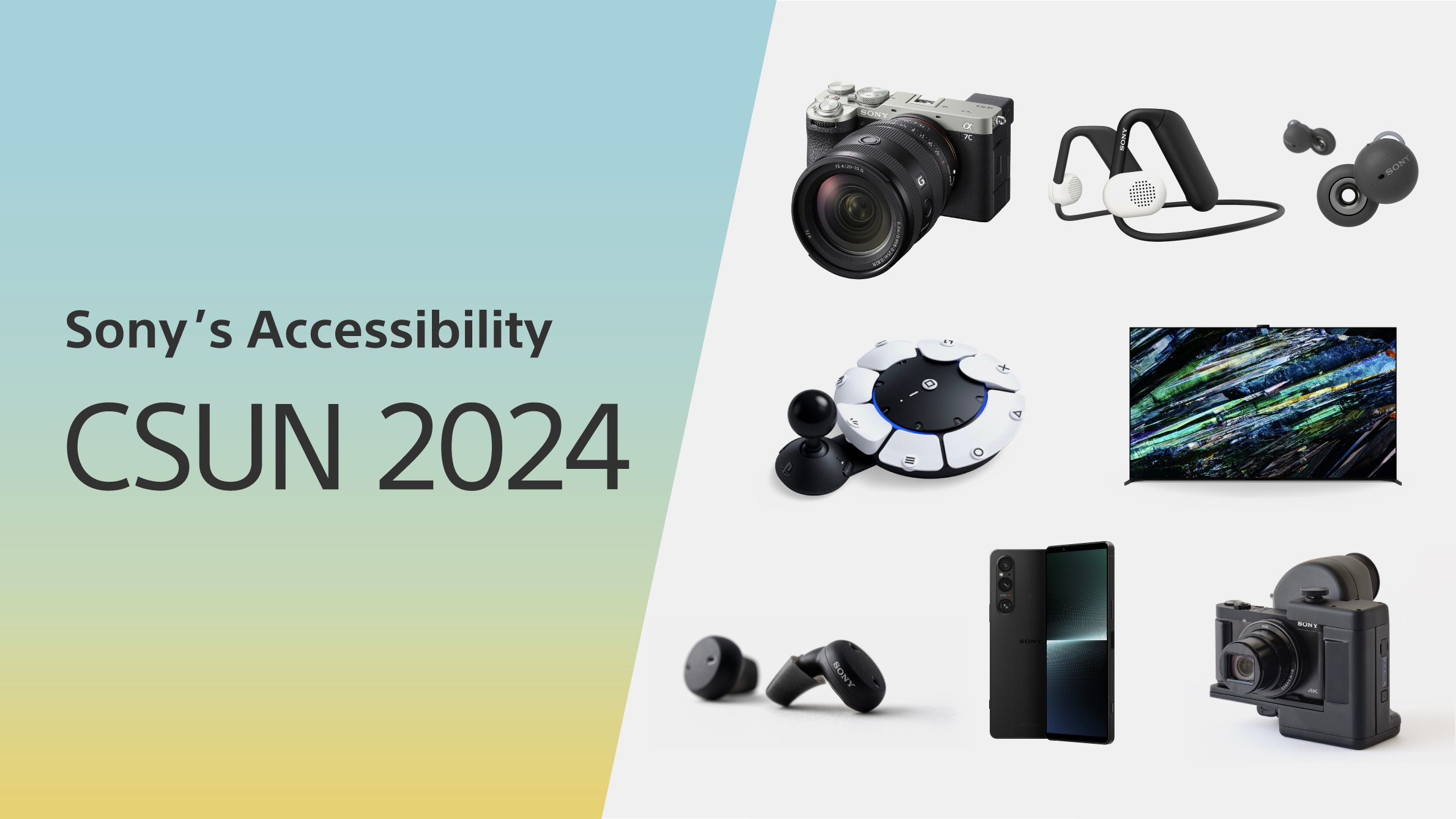 Sony's Accessibility CSUN 2024