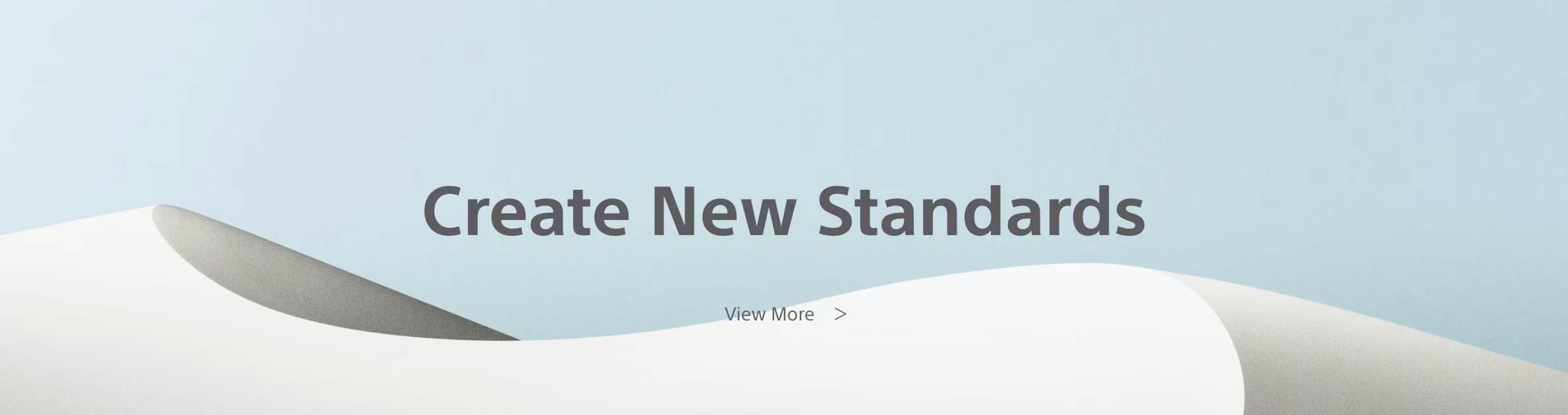 Create New Standards View More