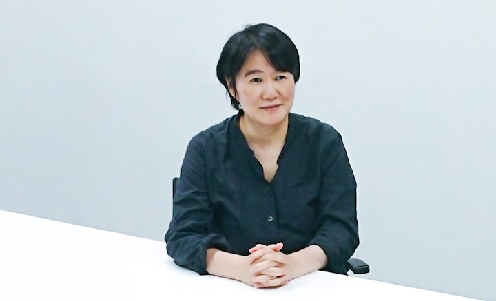 Portrait of an interviewee, Yuko Fujihira.