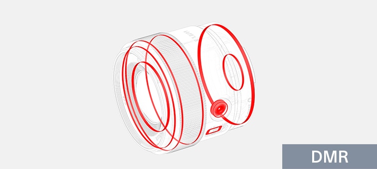 Illustration showing dust and moisture resistant desig