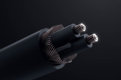 Illustration of high-purity oxygen-free copper (OFC) cable