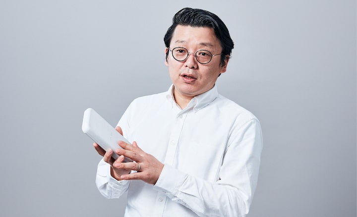 Portrait of packaging design engineer Shinji Kitazawa