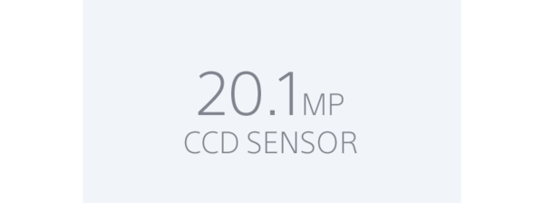 Super HAD CCD 20.1MP sensor