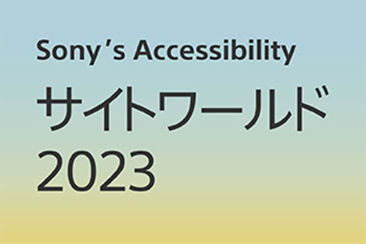 Sony's Accessibility