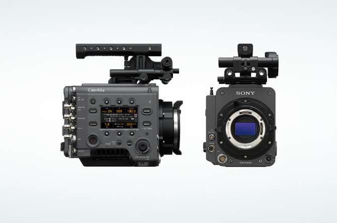 Product images showing front and side views of VENICE 2 camera