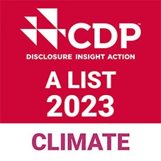 CDP A LIST 2023 CLIMATE ロゴ