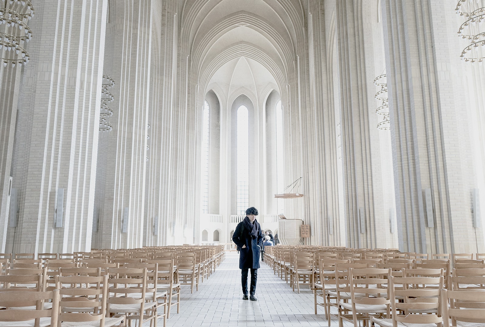 吉川がデンマークの1人旅していたときの写真