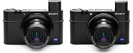 RX100 IIIとRX100 IVの写真